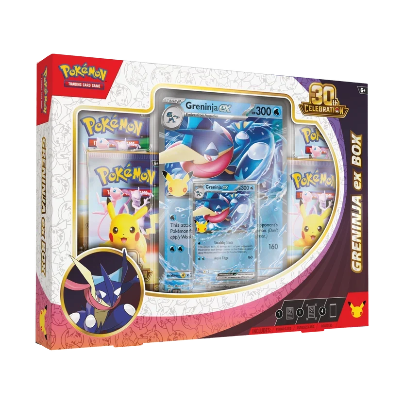 30th Celebration Greninja ex Box