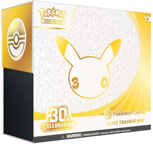 30th celebration pokemon center elite trainer box