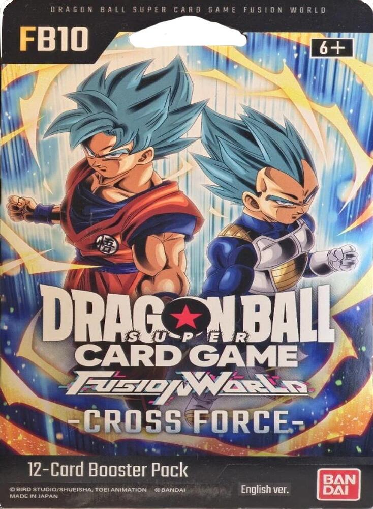 Cross Force Sleeved Booster Pack Son Goku and Vegeta
