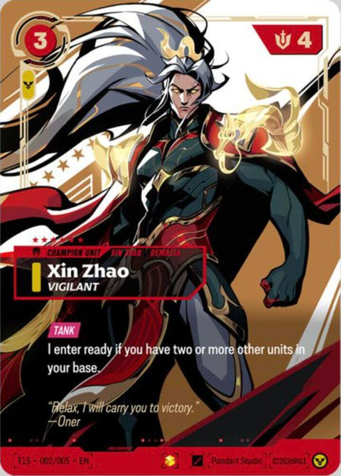 Xin Zhao Vigilant T1 Worlds Champion Signature Edition Bundle