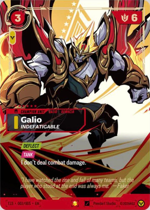 Galio Indefatigable T1 Worlds Champion Signature Edition Bundle