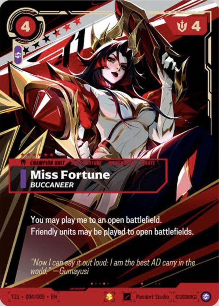 Miss Fortune Buccaneer T1 Worlds Champion Signature Edition Bundle