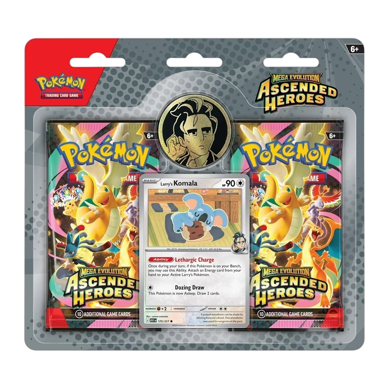 Ascended Heroes Larry's Komala 2-Pack Blister