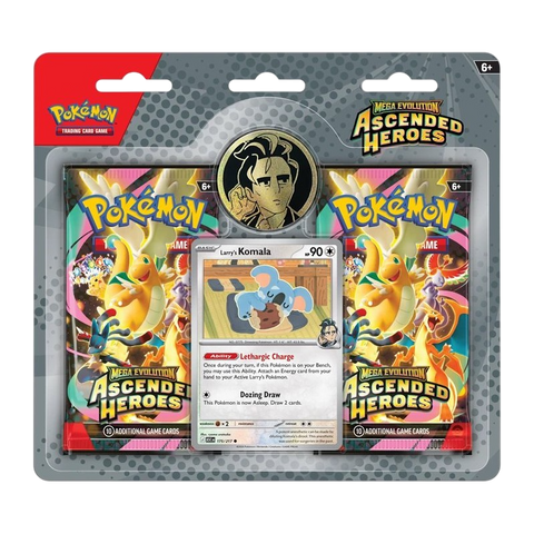 Ascended Heroes Larry's Komala 2-Pack Blister
