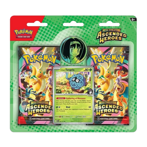 Ascended Heroes Erika's Tangela 2-Pack Blister