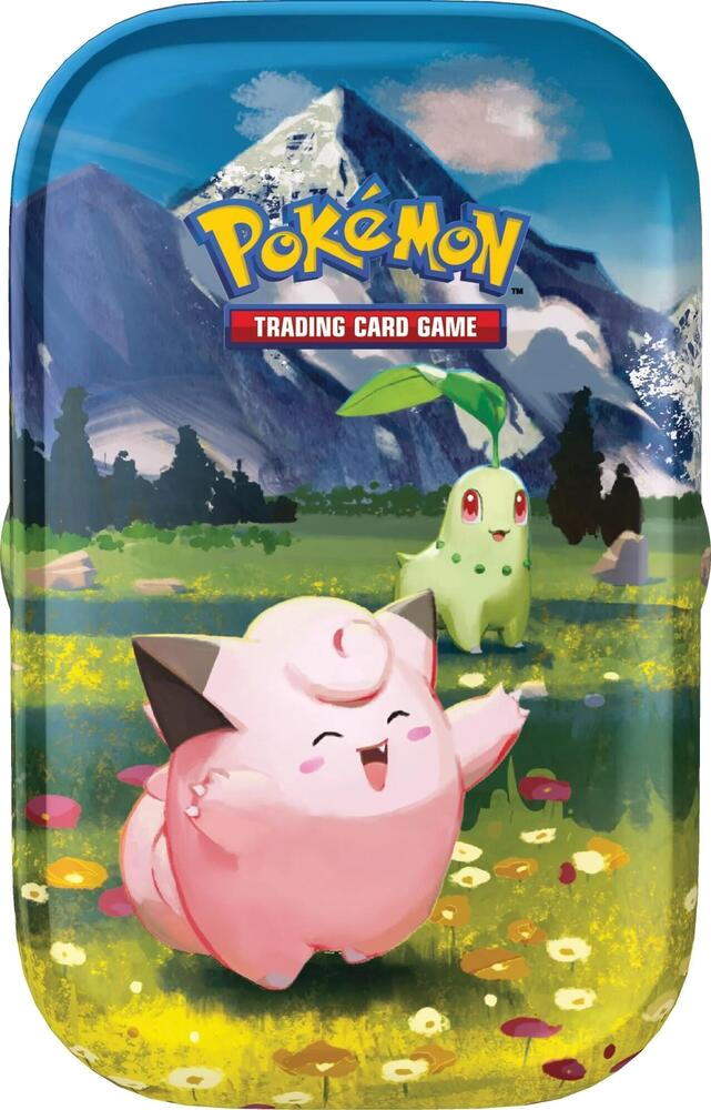 ascended heroes mini tin clefairy and chikorita