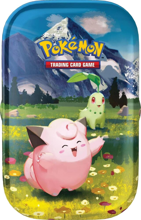 Ascended Heroes Mini Tin Clefairy and Chikorita