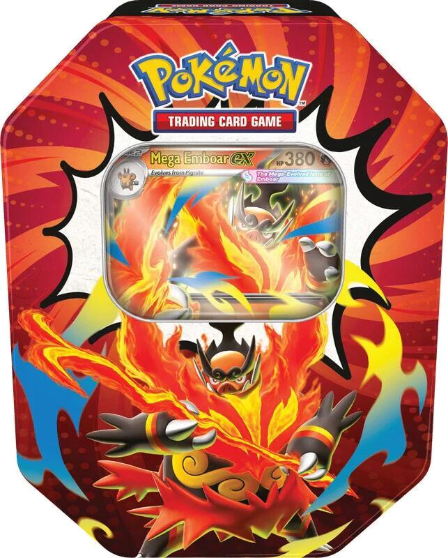 ascended heroes tin mega emboar ex