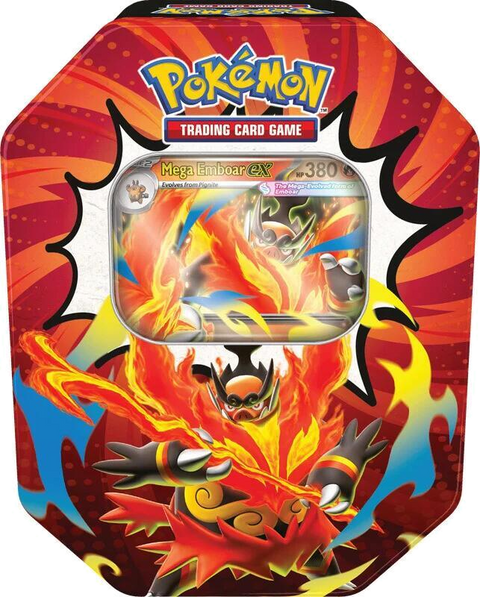 Ascended Heroes Tin Mega Emboar ex