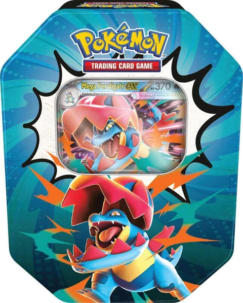 Ascended Heroes Tin Mega Feraligatr ex