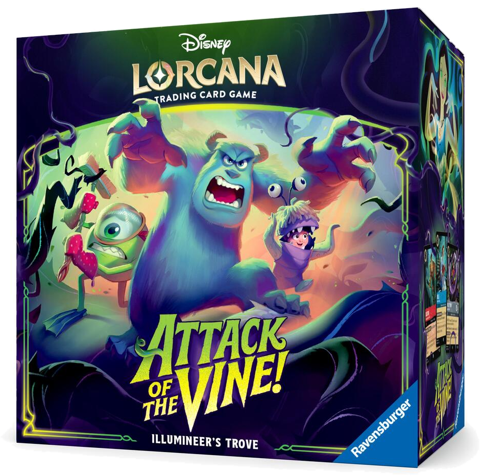 disney lorcana attack of the vine illumineers trove