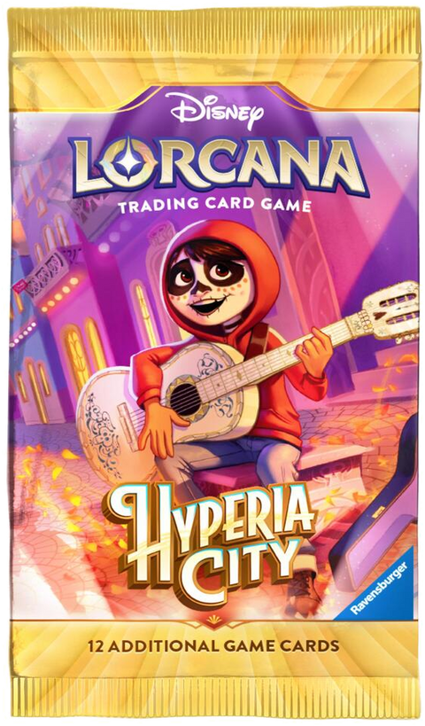 Disney Lorcana Hyperia City Booster Pack