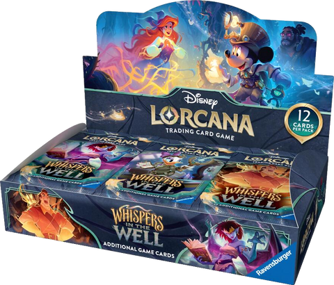 Disney Lorcana Whispers in the Well Booster Box
