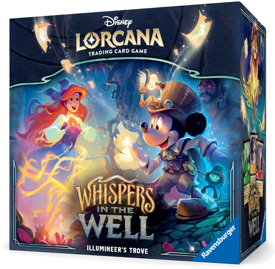 disney lorcana whispers in the well illumineers trove