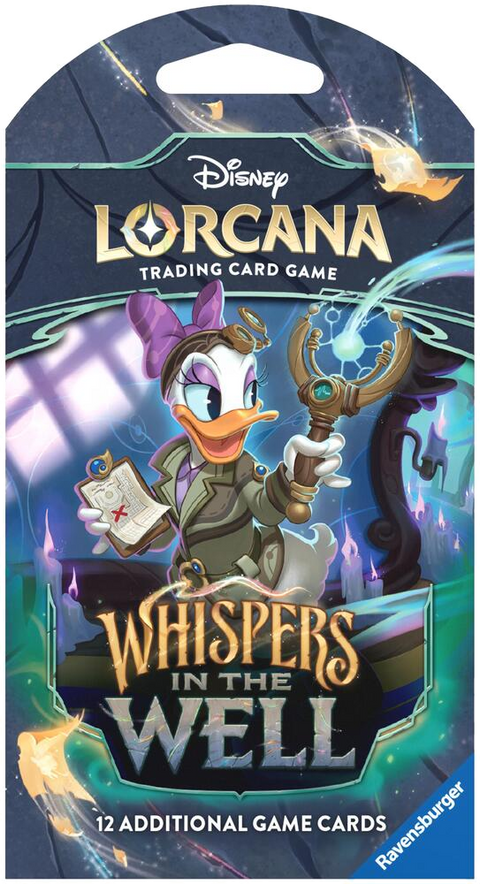 Disney Lorcana Whispers in the Well Sleeved Booster Pack