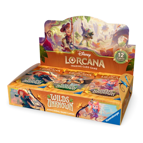 Disney Lorcana Wilds Unknown Booster Box