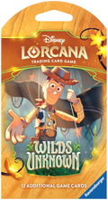 disney lorcana wilds unknown sleeved booster pack