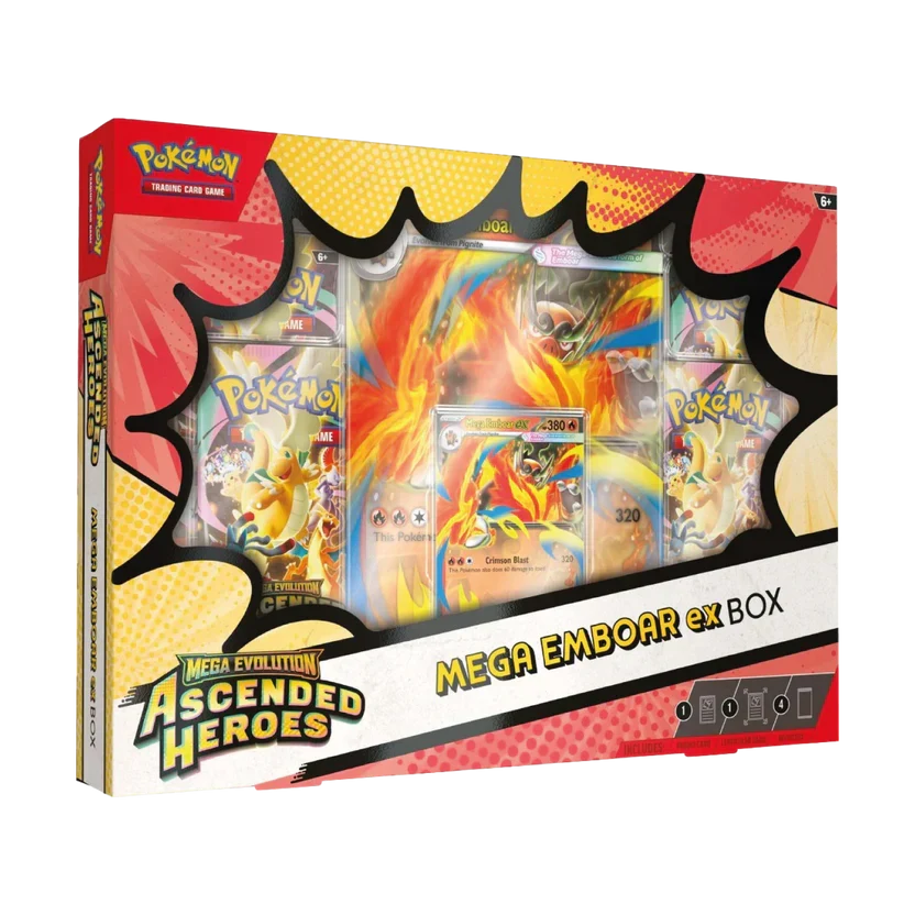 Ascended Heroes Mega Emboar ex Box