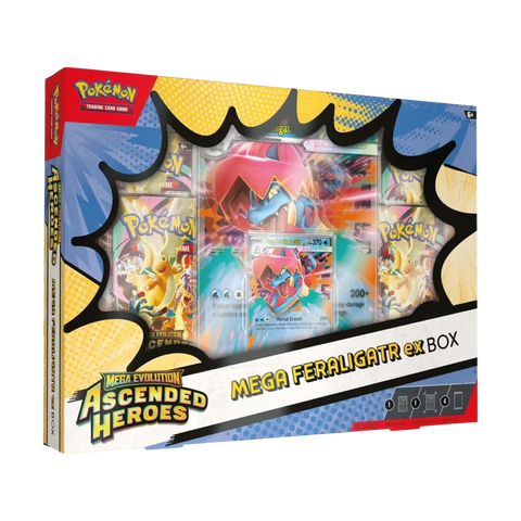 Ascended Heroes Mega Feraligatr ex Box