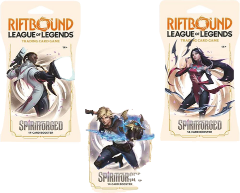 Spiritforged Sleeved Booster Pack Art Bundle Set of 3