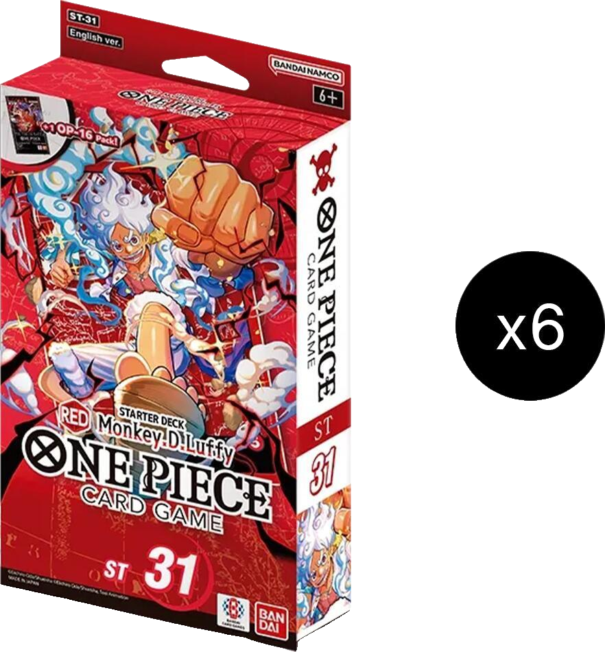 starter deck 31 red monkeydluffy display