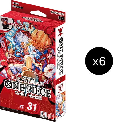 Starter Deck 31 RED MonkeyDLuffy Display