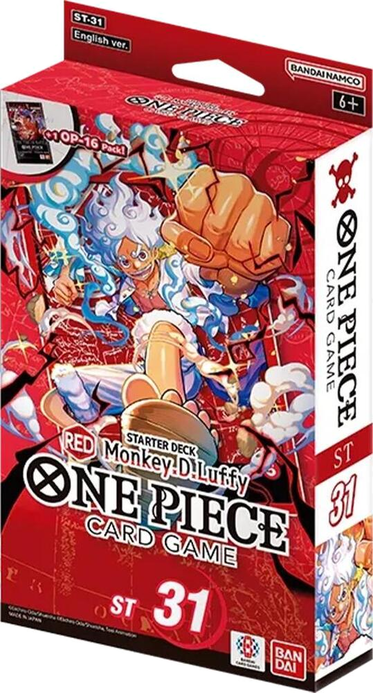 starter deck 31 red monkeydluffy