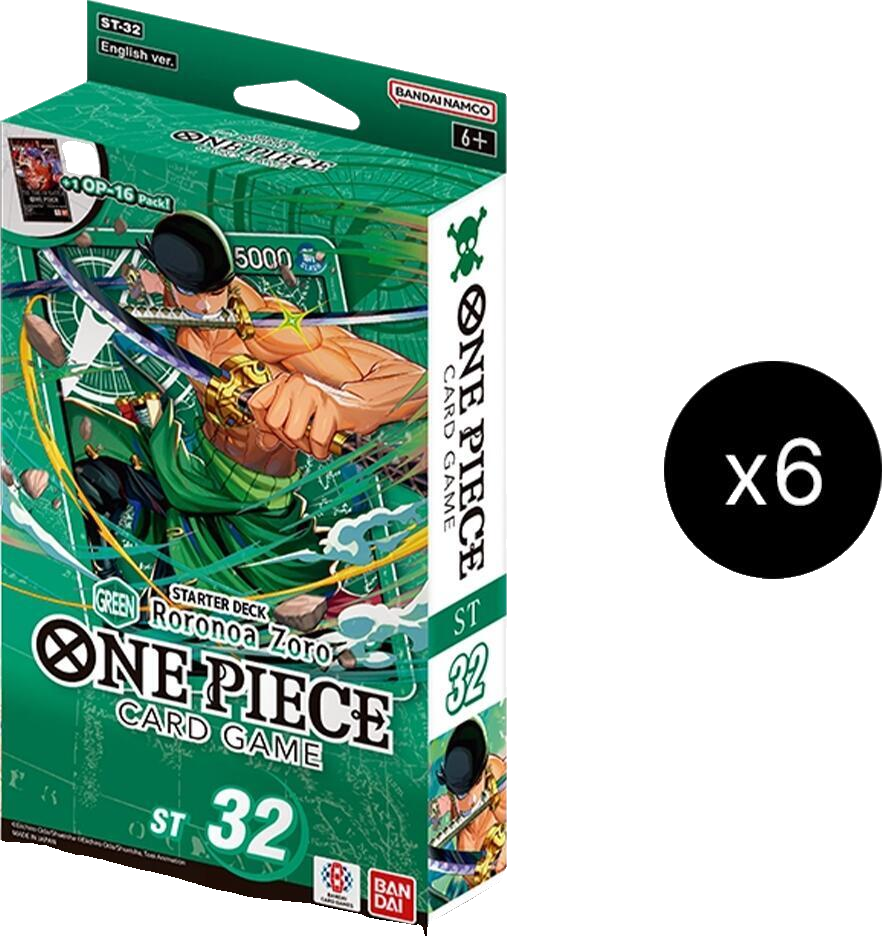 starter deck 32 green roronoa zoro display