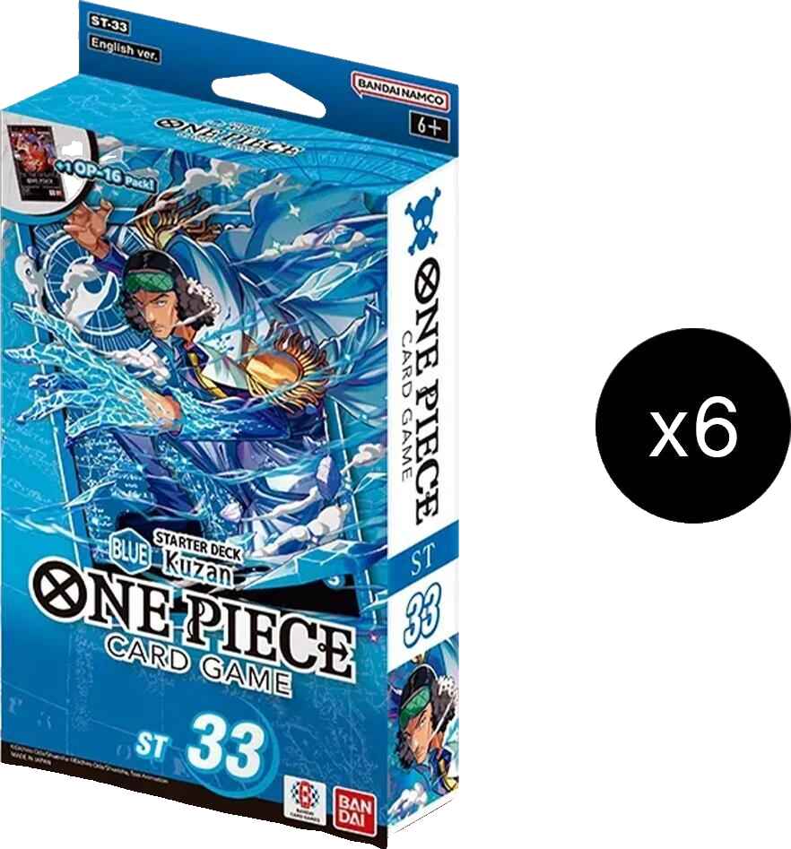 starter deck 33 blue kuzan display