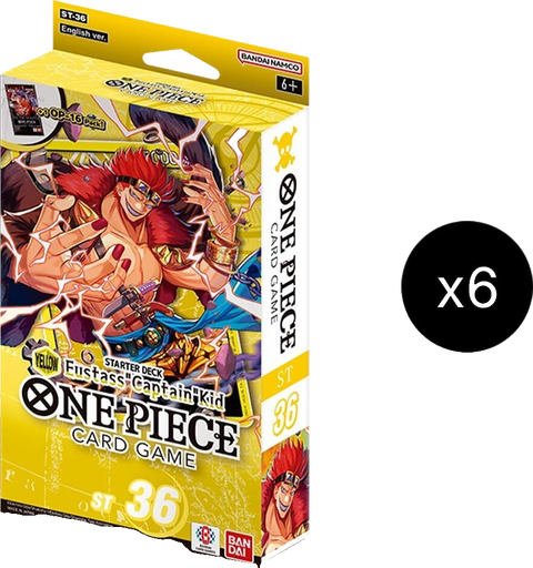 Starter Deck 36 YELLOW Eustass”Captain”Kid Display