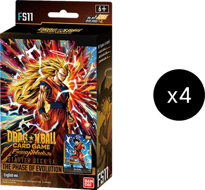 starter deck ex the phase of evolution display