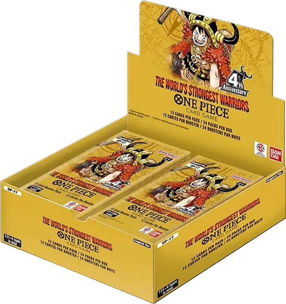 the worlds strongest warriors booster box