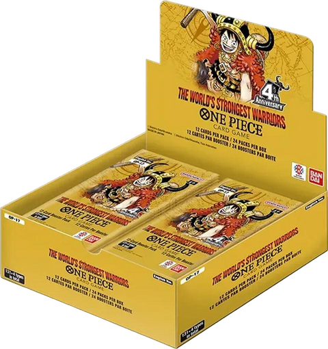 The Worlds Strongest Warriors Booster Box