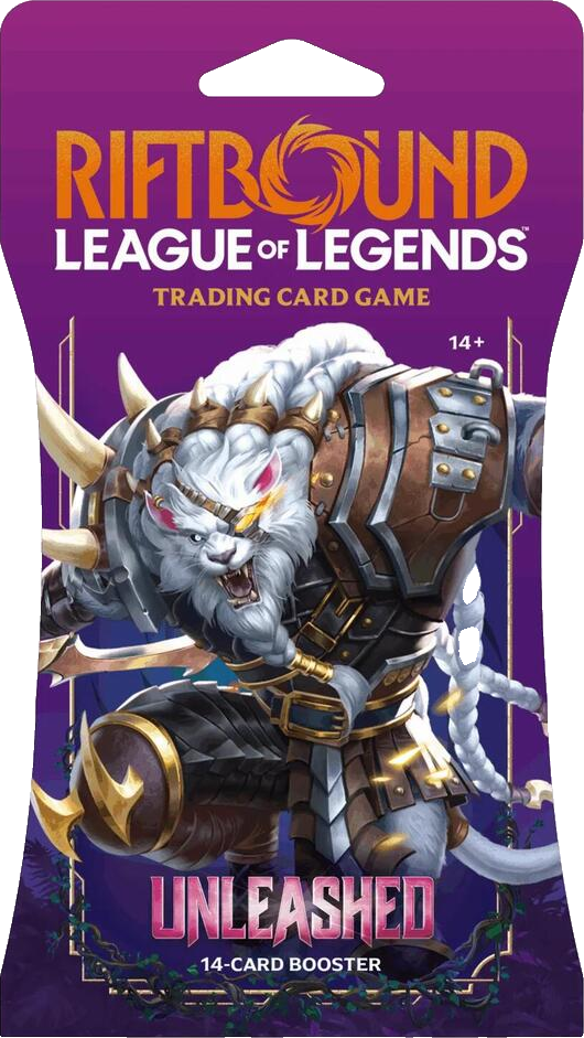 unleashed sleeved booster pack