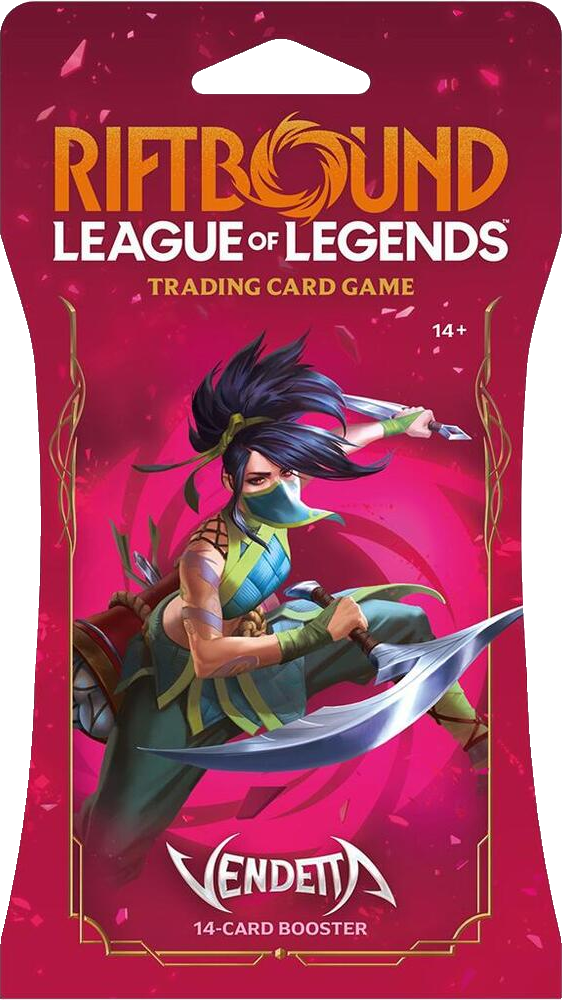 vendetta sleeved booster pack